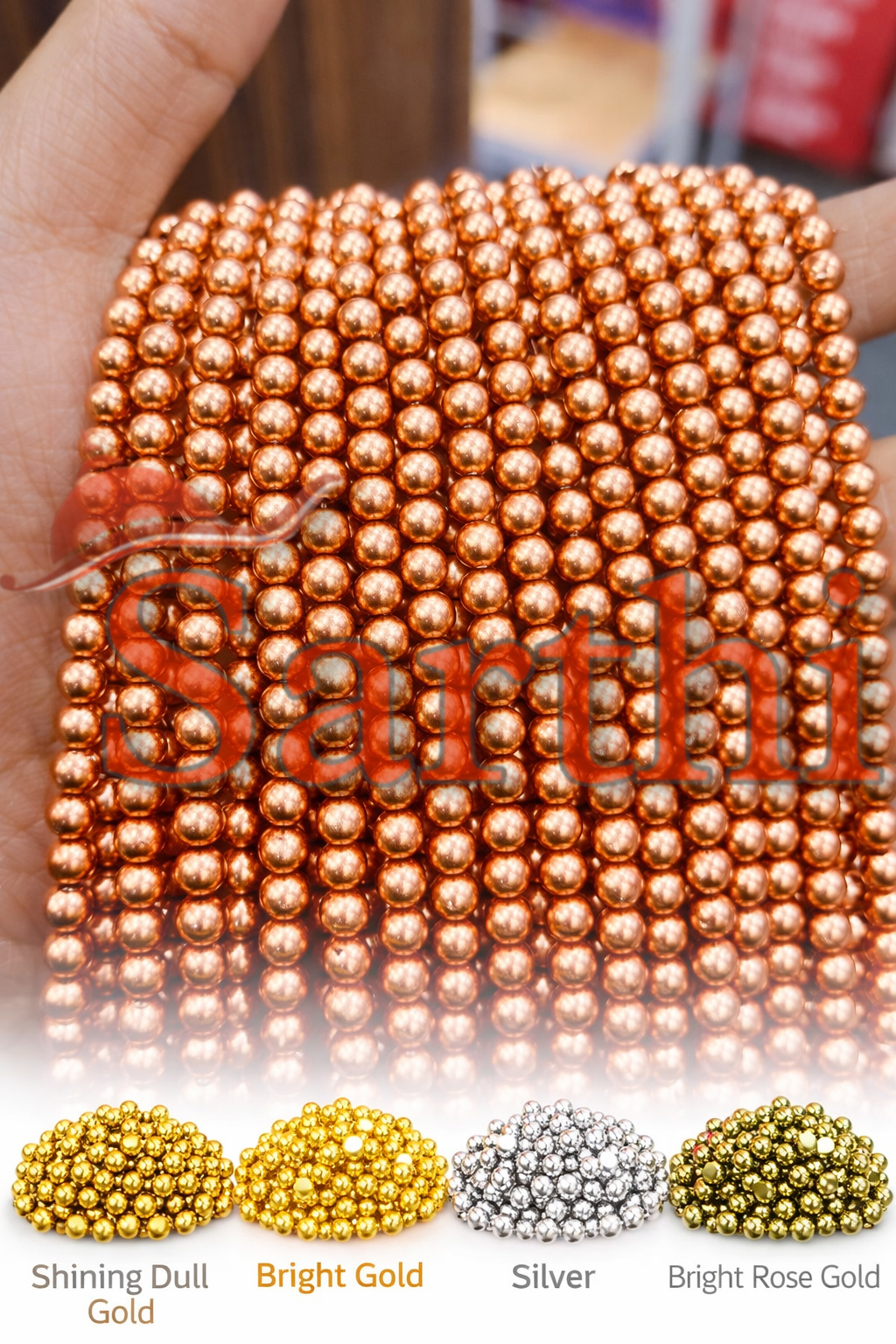 Plastic Beads / Moti